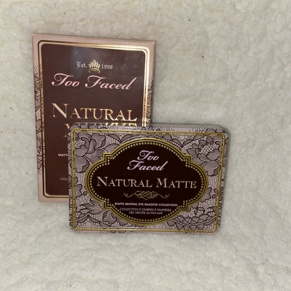 Too Faced Natural Matte Eyeshadow Palette
